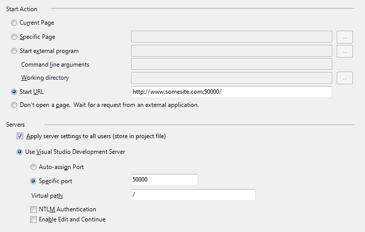 Visual Studio localhostproxy.com Setup