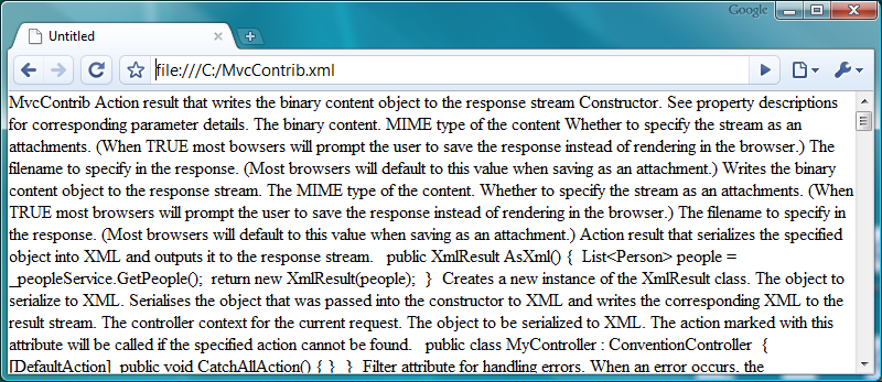 chrome-screenshot-xml