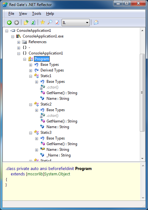 Static Constructor Test