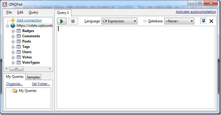 LINQPad w/ Stack Overflow