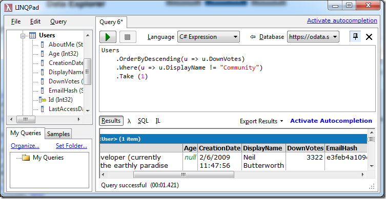 Another guy in the UK